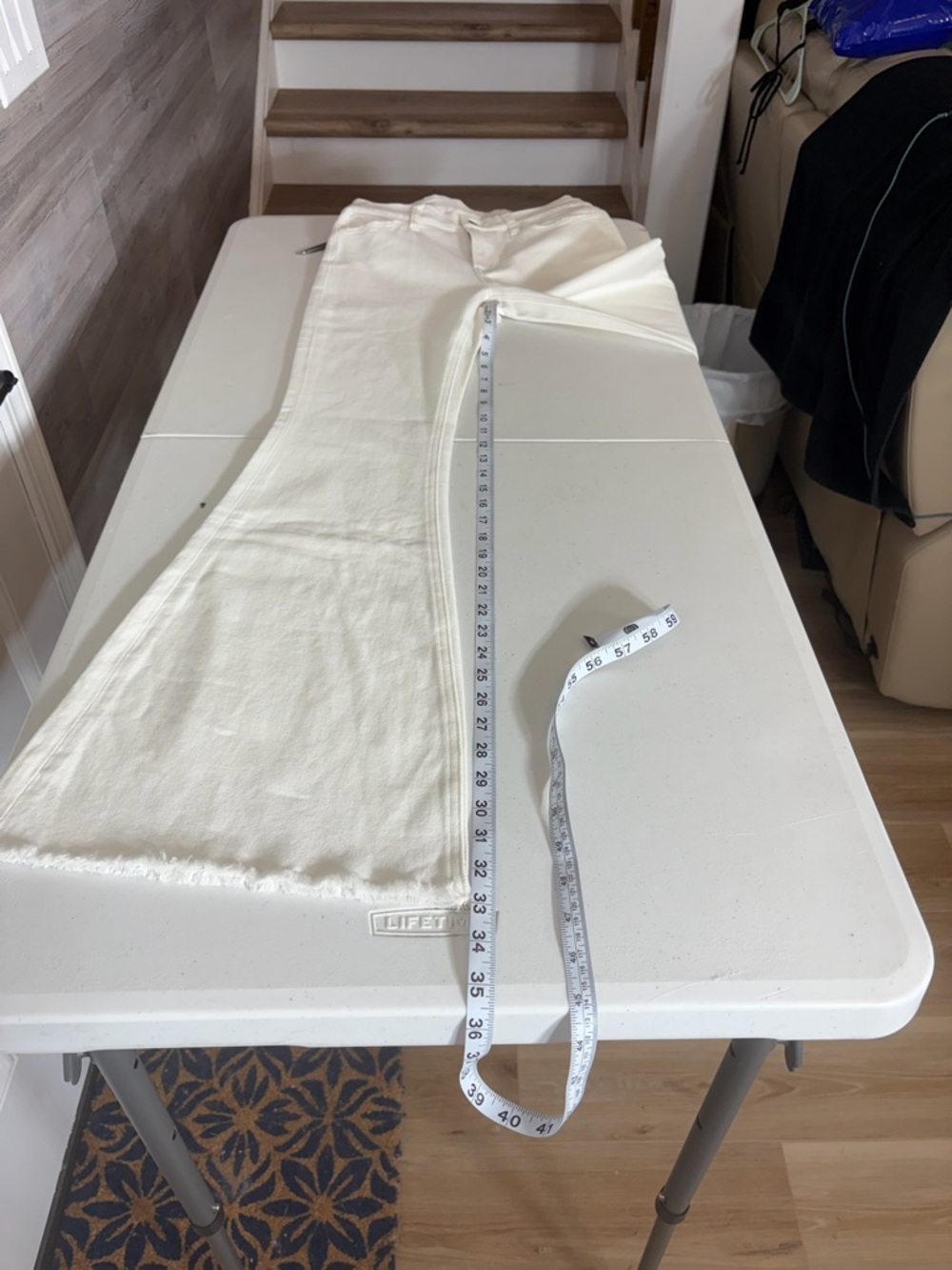 White Wide-Leg Jeans - Flare Fit 1997 - Picture 10 of 11